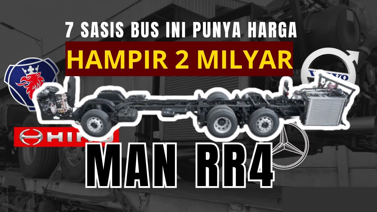 7 Chassis Bus Premium dan Termahal di Indonesia