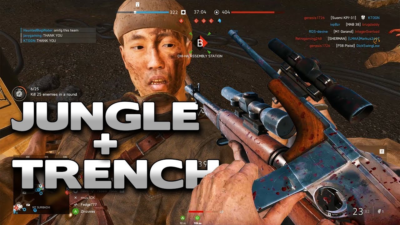 Battlefield 5 Jungle Carbine + Trench Carbine