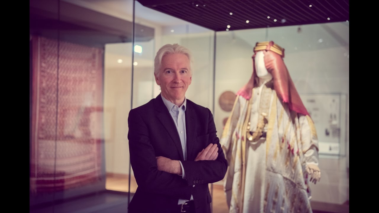 Robes worn by Lawrence of Arabia – with Professor Eugene Rogan