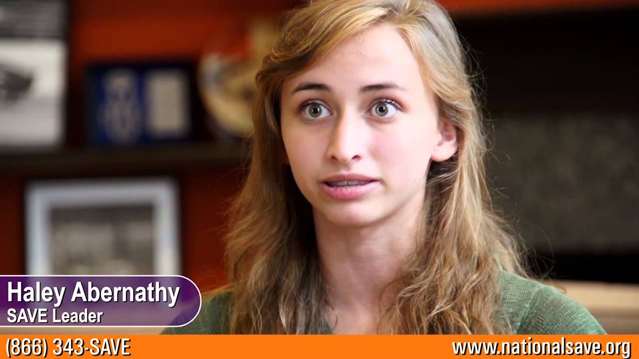 Students Against Violence Everywhere (SAVE) PSA (30 Seconds)