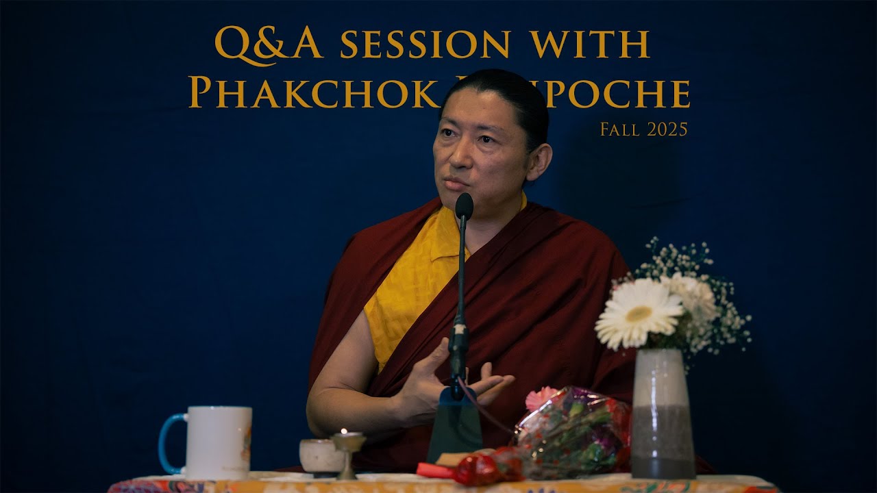 Q&A session with Phakchok Rinpoche (Fall 2025)