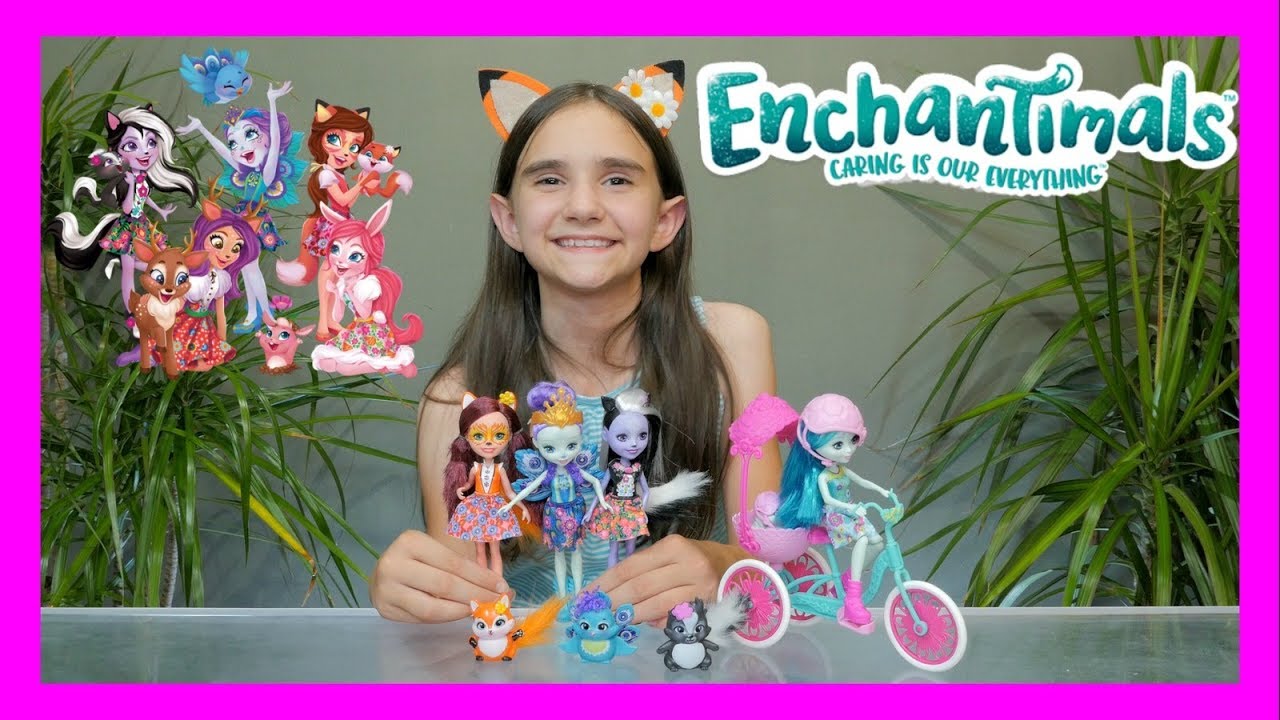 NEW ENCHANTIMALS DOLLS AND ANIMAL FRIENDS