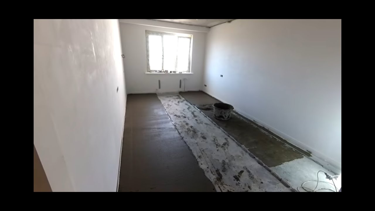 screed أرضيه صلبة أسفل السيراميك والبورسلين