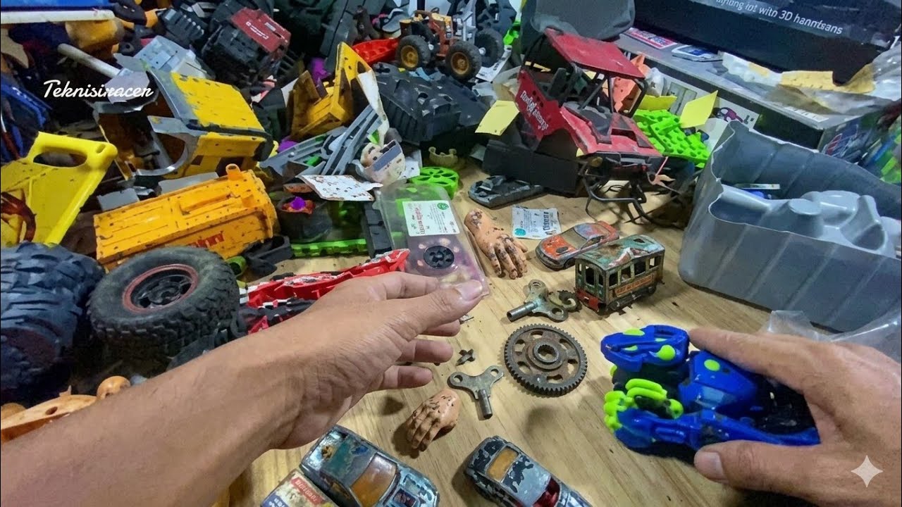 Sedikit sentuhan untuk mobil remot usang