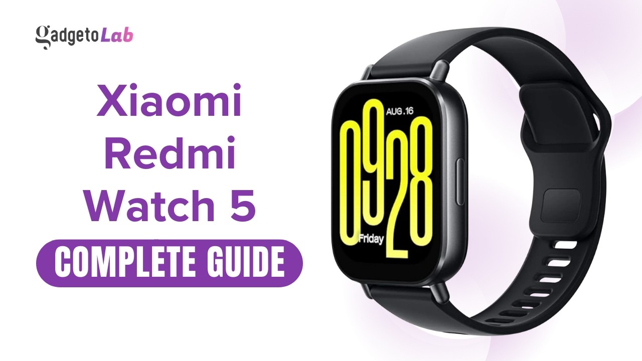 Xiaomi Redmi Watch 5 Smart Watch | Features & Setup | Complete Buying & User Guide