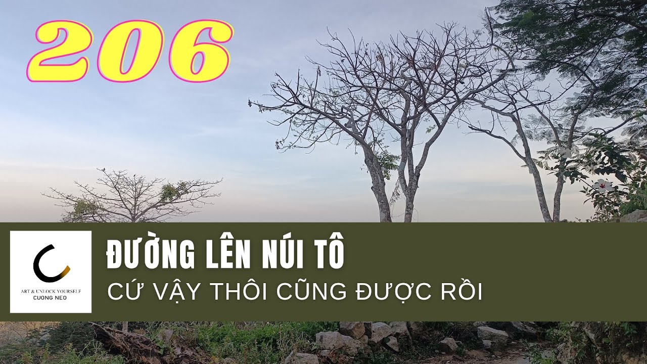CHẠY QUA NÚI TÔ THÔI 🌿