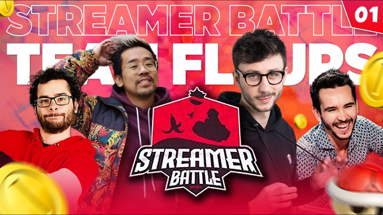STREAMER BATTLE MARIOKART Ft. Xari, Domingo et LRB #01 - PONCE REPLAY (27/01/2021)