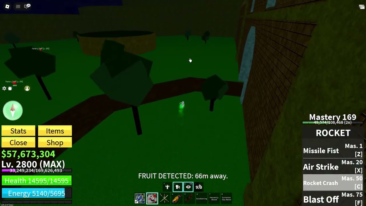 Fighting this 18m blox fruits player with rocket#bloxfruit #bloxfruitspvp #roblox