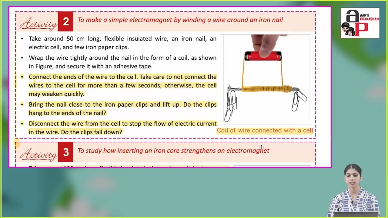 Ch 4 | Aarti Prakashan |Science| Class 8 | Electricity : Magnetic And Heating Effects | For children