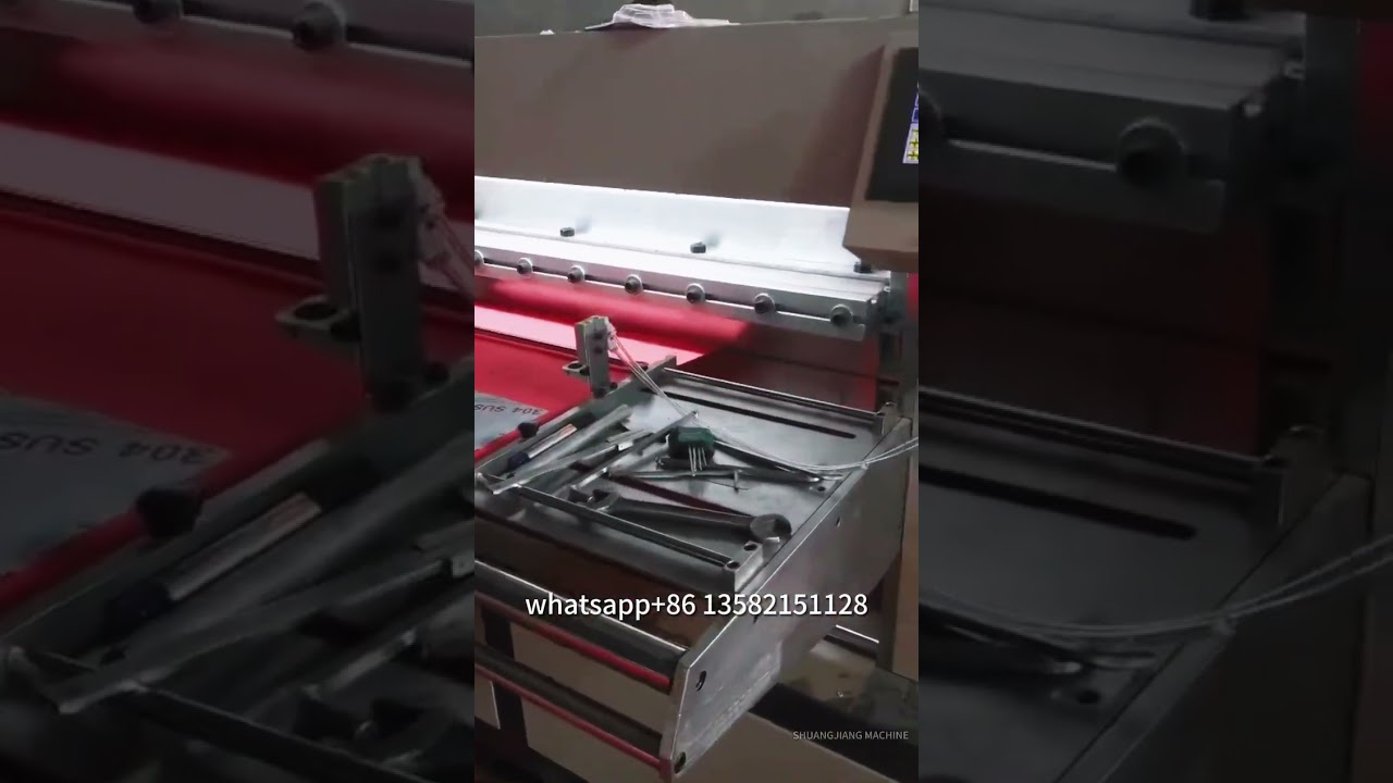 Knife-type pleating production line #filtermakingmachine#airfiltermanufacturing