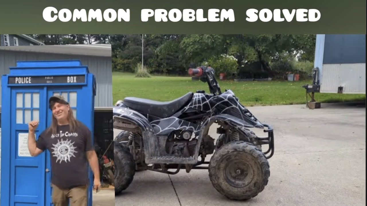 ATV four wheeler repair 110cc  no spark Chinese #smallenginerepair #tarylfixesall #4wheeler