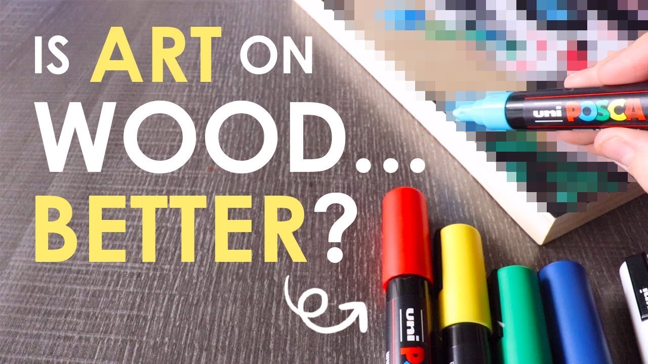 РИСОВАТЬ НА ДЕРЕВЕ?! - Mystery Art Supplies Paletteful Pack