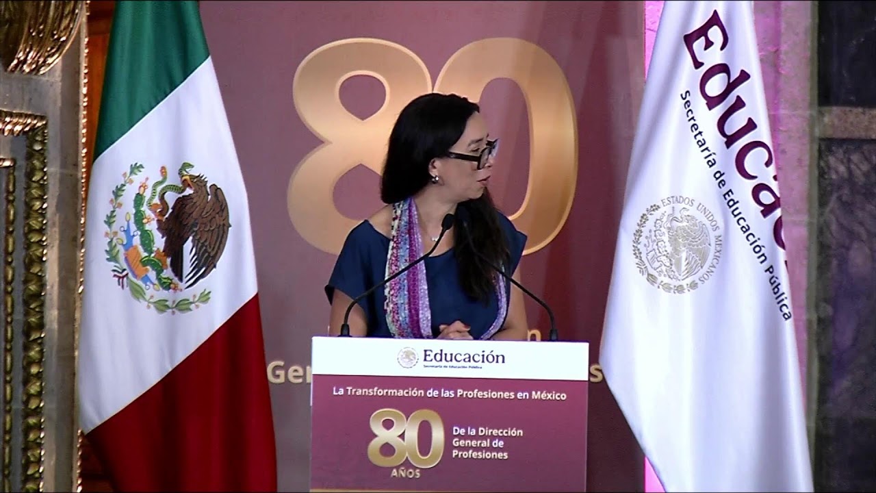 Ceremonia del 80 aniversario de la Dirección General de Profesiones