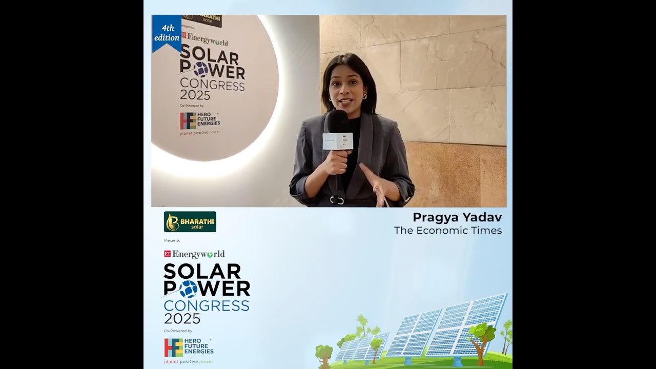 ET EnergyWorld Solar Power Congress 2025 | Shaping the Future of Solar Energy