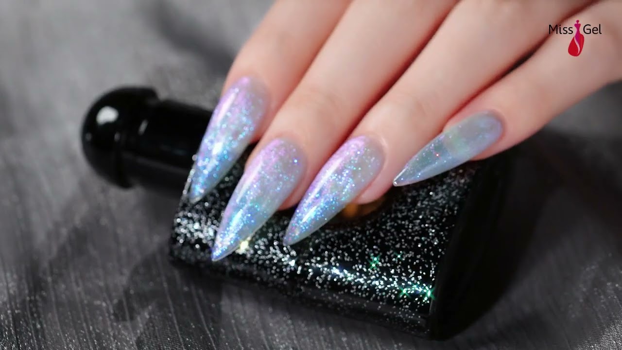 Mermaid Glitter Builder Gel Finally Revealed-- MissGel Brush-On Builder Gel