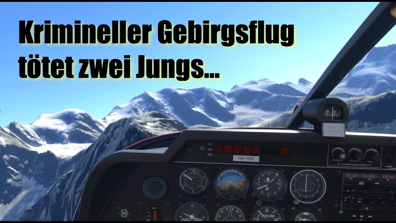 Krimineller Gebirgsflug tötet zwei Jungs