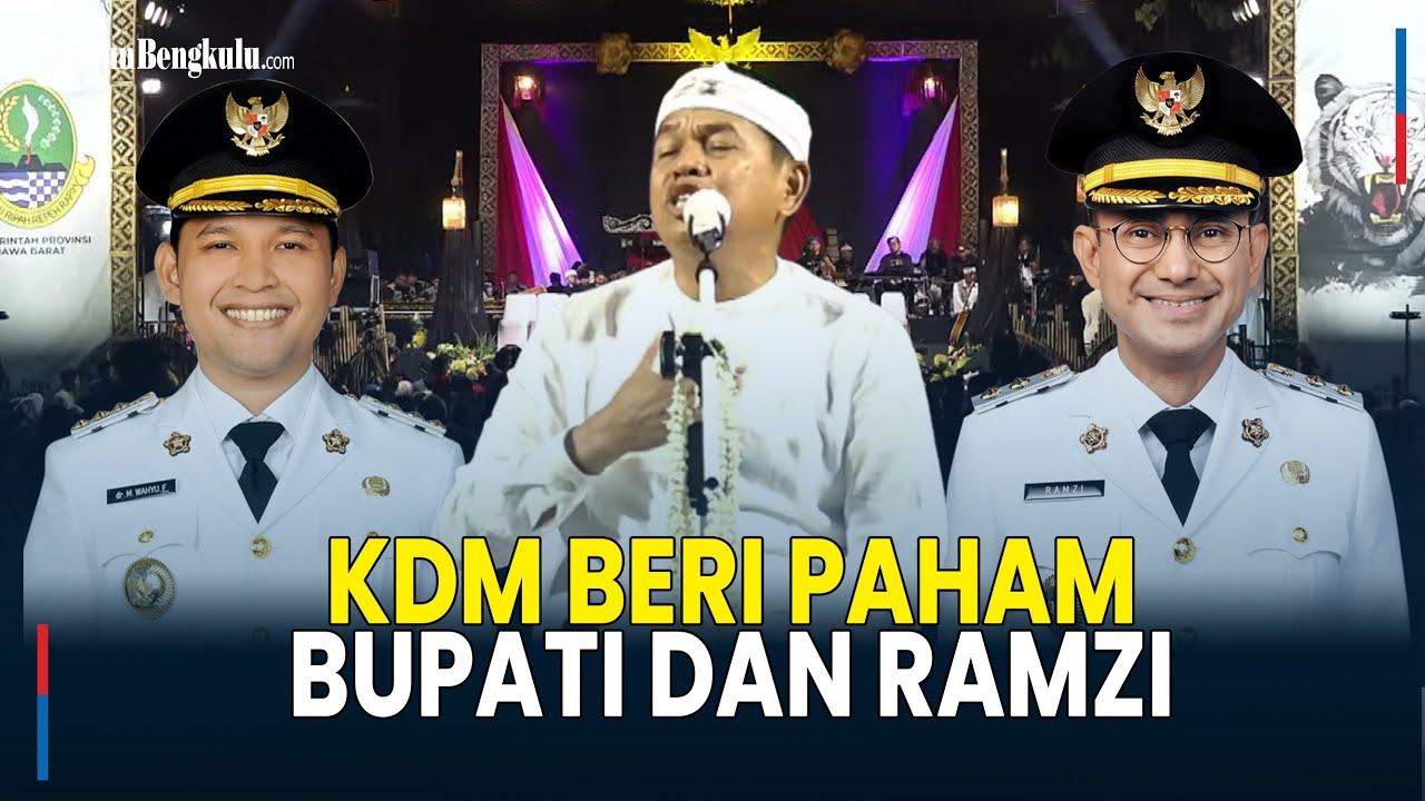 [Full] Pidato Petuah Jitu Kang Dedi Mulyadi, Beri Paham Bupati dan Wabup Artis Ramzi Soal Cianjur