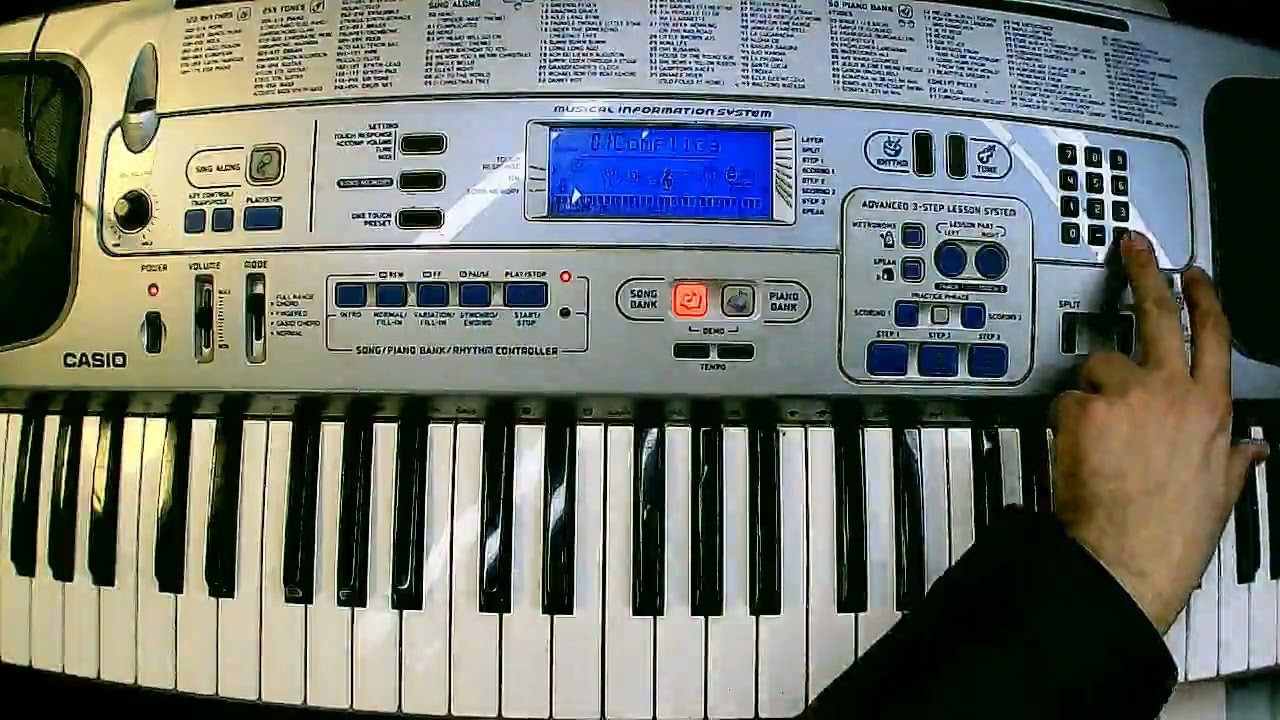 CASIO CTK-591 (DEMO songs) copyright songs