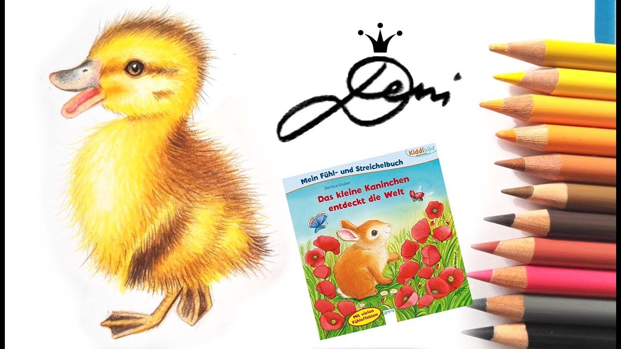 🐣 Entenküken zeichnen 🐤 Ente malen 🦆 How to draw a cute Duck 🐥 Kак се рисува пате