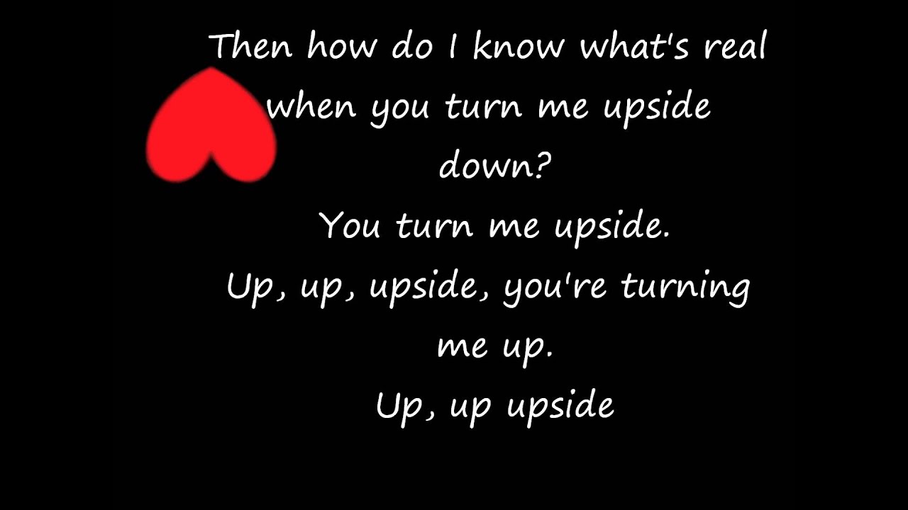 Upside Down - Garrison Starr (lyrics)