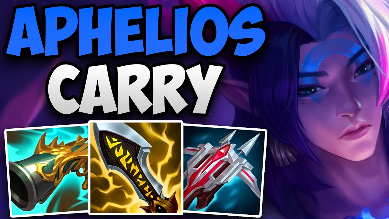 CHALLENGER APHELIOS MAIN INSANE SOLO CARRY GAMEPLAY! | CHALLENGER APHELIOS ADC | Patch 14.20 S14