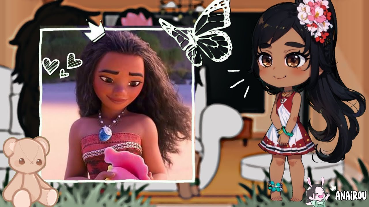 |•Moana’s parents react to her•|anairou #moana #parents #reaction
