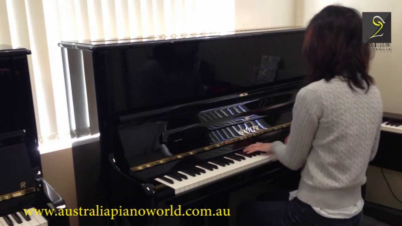 Sauter Masterclass Demonstration by SydneyPianoWorld