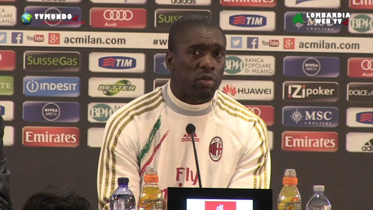 Seedorf Parla di Cagliari Milan 25/01/2014