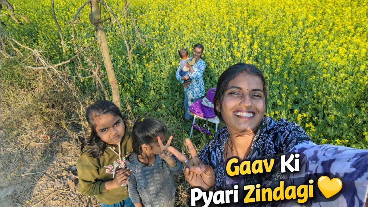 Gaav Ki Pyari Zindagi 🌾 | Real Indian Village Life | Daily Vlog|Village lifestyle vlog