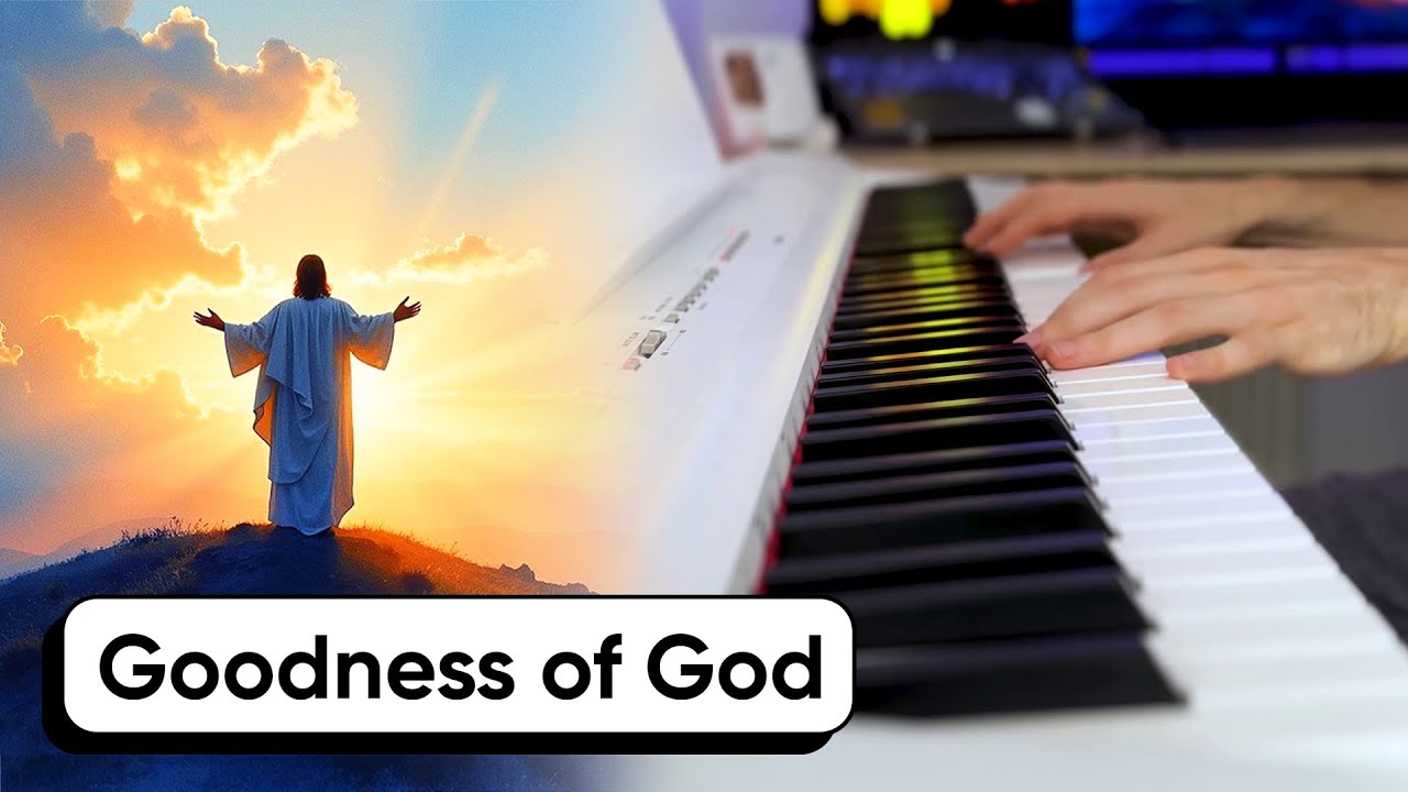 Goodness of God (Bethel Music & Jenn Johnson) | Christian Song | White Piano Cover