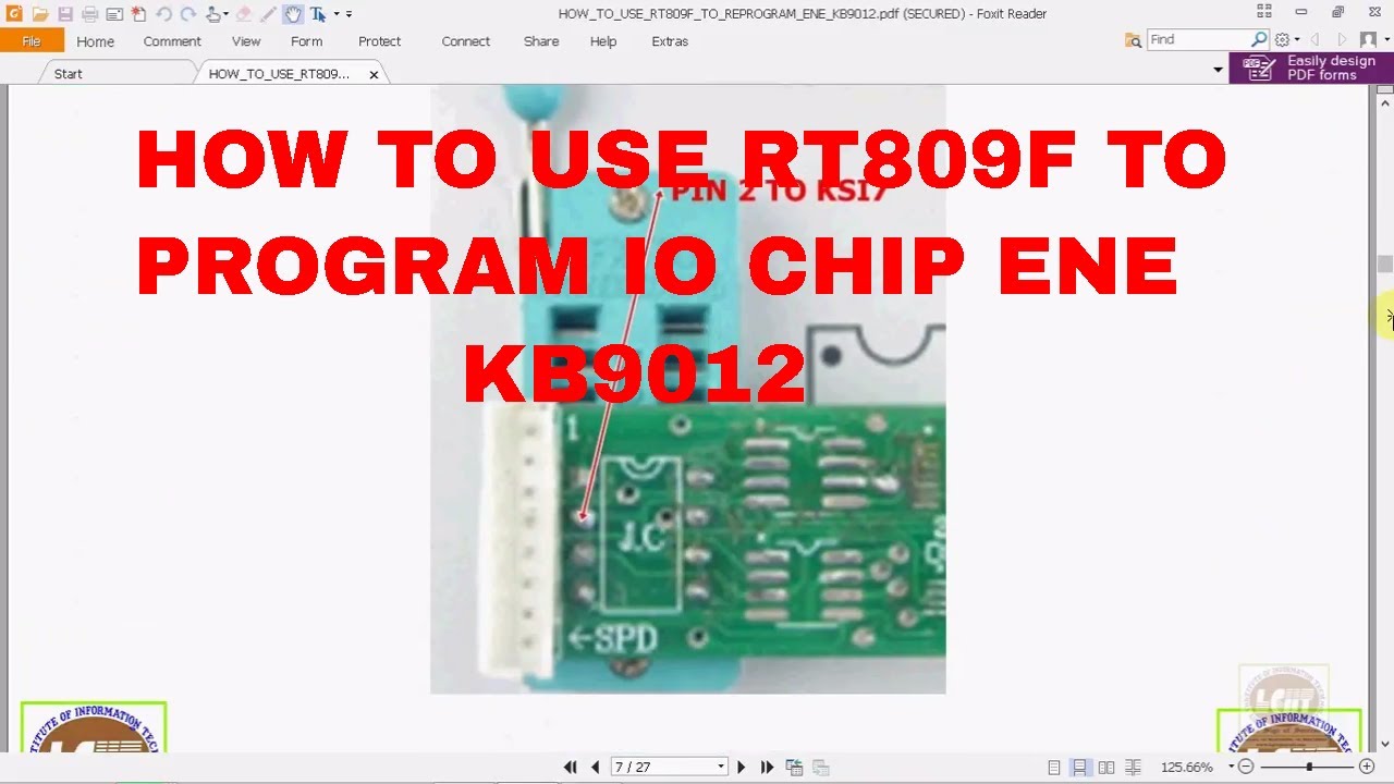 RT809F Bios programmer se IO चिप को कैसे PROGRAM करे. #lciit laptop repairing course