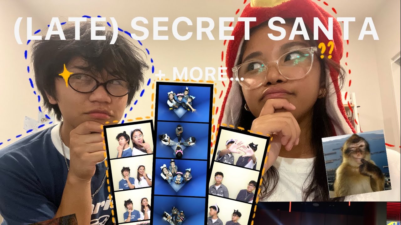 LATE SECRET SANTA + MORE… | selfie studio, ikea trip 