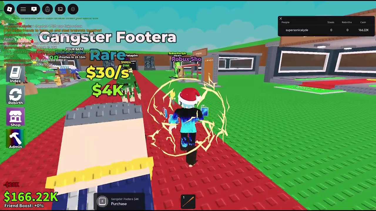 Radioactive spin challenge gameshow!!! (Steal a brainrot)