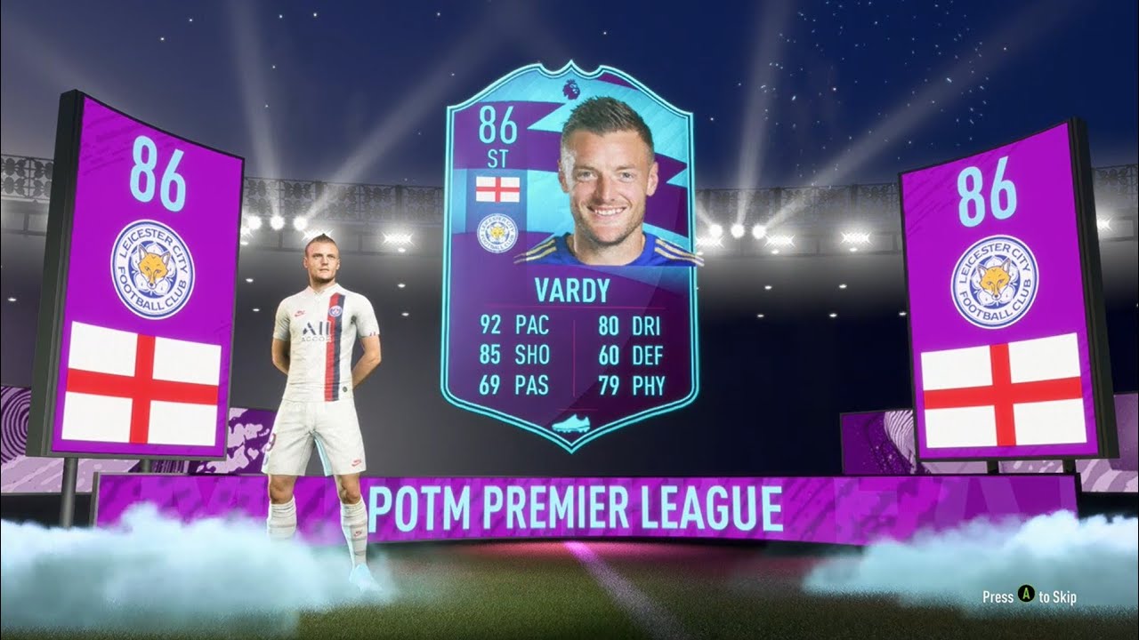 PREMIER LEAGUE POTM JAMIE VARDY SBC SOLUTION! (CHEAPEST + NO LOYALTY)