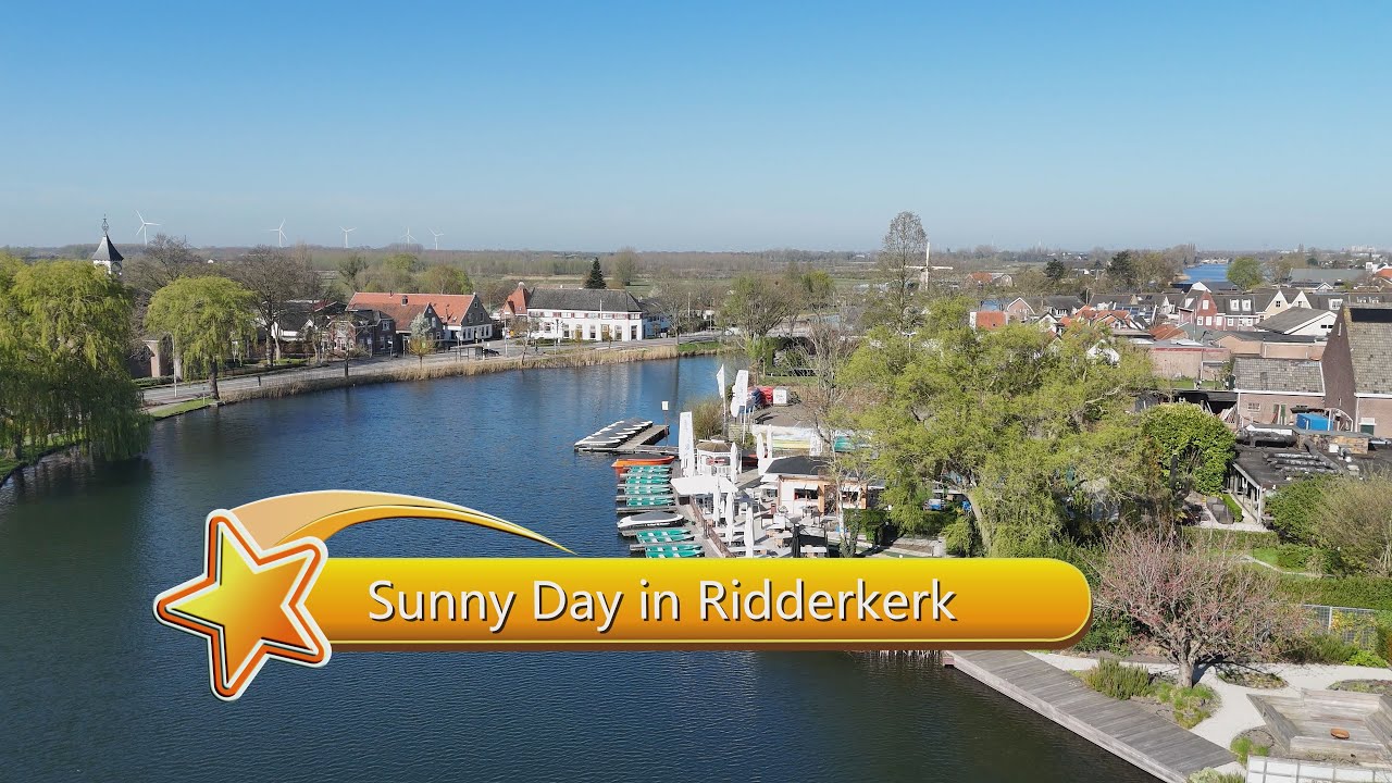 Sunny Day in Ridderkerk - Drone 4K