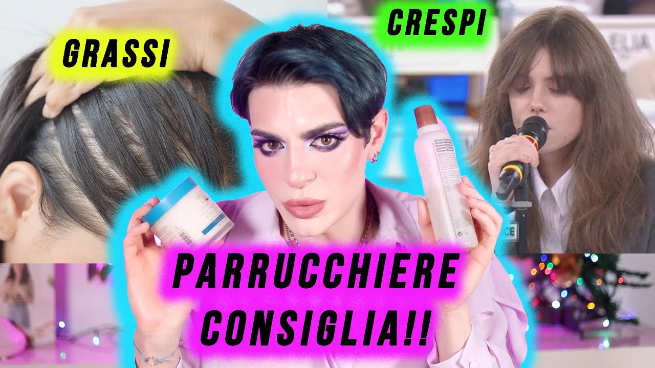 CAPELLI GRASSI? CRESPI? ROVINATI DALLA DECOLORAZIONE?  ECCO I MIEI SALVAVITA!