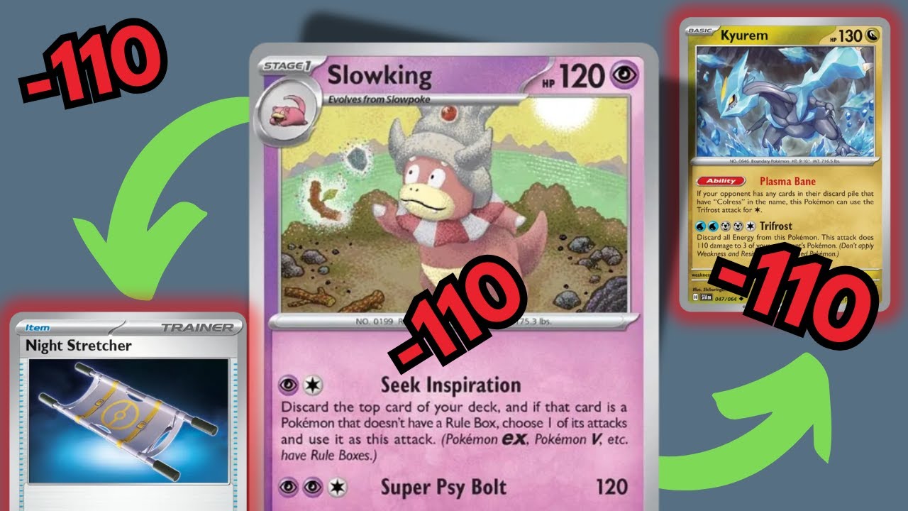 Эта колода SLOWKING может украсть игры | Формат Pokemon Journey Together