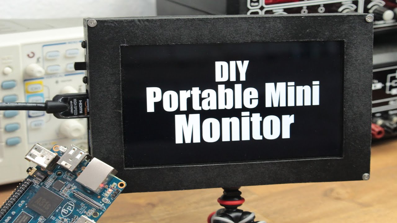 DIY Portable Mini Monitor - Part 1