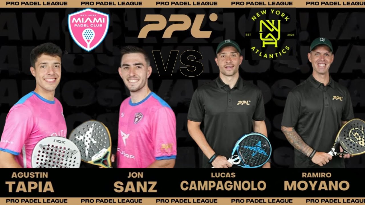 Highlights | Tapia - Sanz 🆚 Campagnolo - Moyano | Pro Padel League Miami 2024 | Resumen