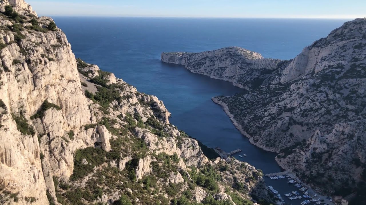 Grande voie - Calanques de Morgiou - Grand Dièdre Jaune