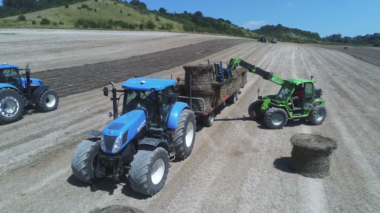 Enroulage du lin d'hiver 2024