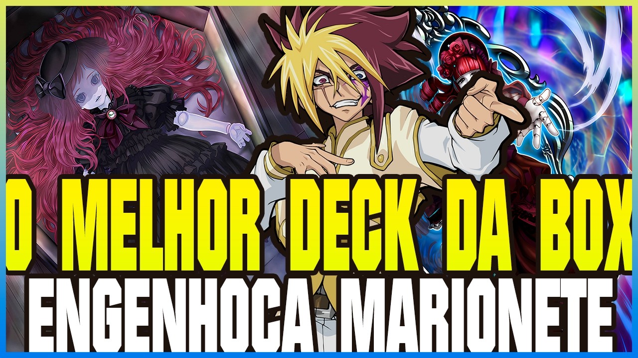 ENGENHOCA MARIONETE É O MELHOR DA BOX! TEM VÁRIAS PLAYS PODEROSAS - Yu-Gi-Oh! Duel Links!