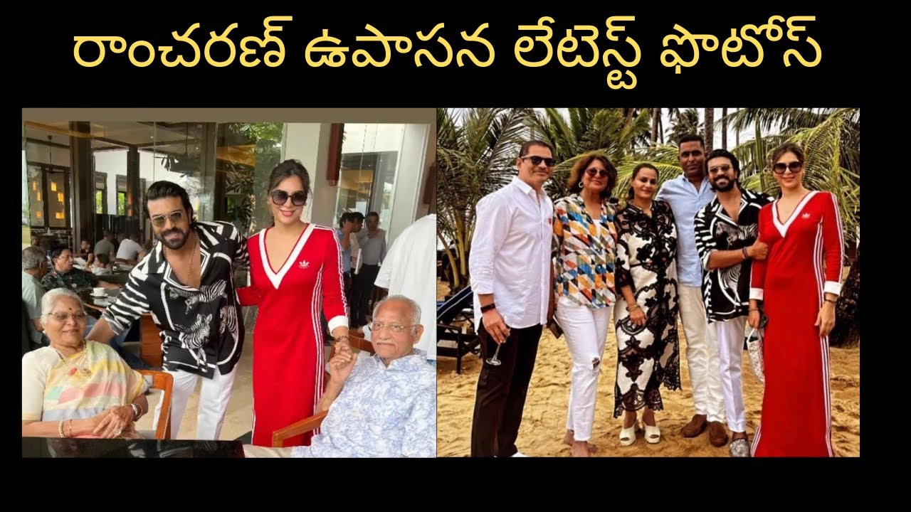 #upsanakonidela and ramcharan attended friend marriage in Thailand #trending#viral#viralupdates