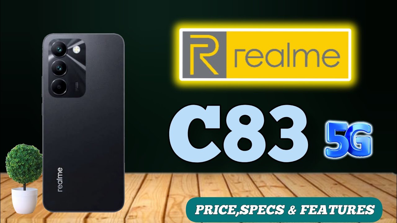 Цена Realme C83 5G на Филиппинах, официальный внешний вид и дизайн, характеристики и обзор.