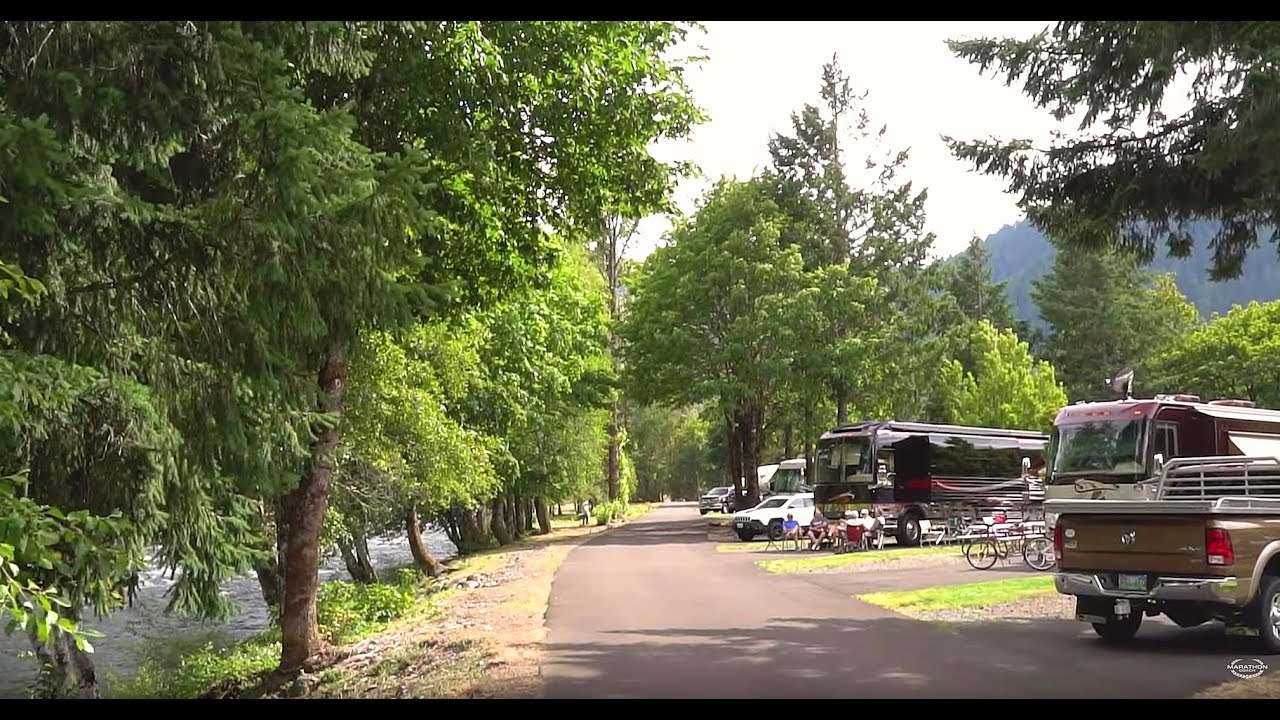 Luxury RV Lifestyle: Casey’s Riverside RV Park – Westfir OR