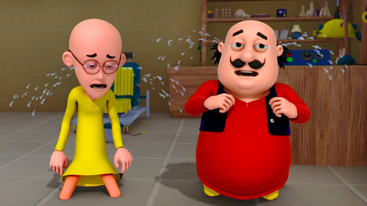 Sabh चीखे Bhoot! Bhoot! भागो | Motu-Patlu