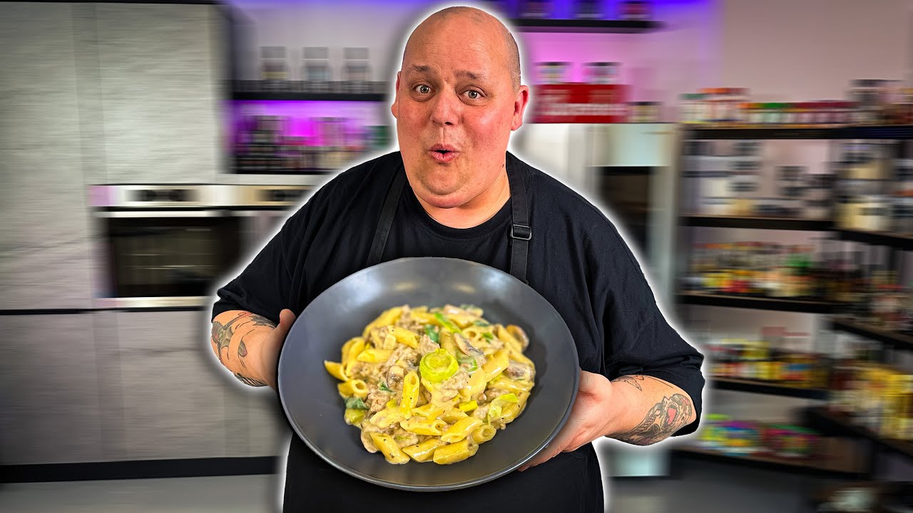 Hackfleisch Käse Lauch - Eine Kombination die SÜCHTIG macht | Schnelles Nudel Rezept