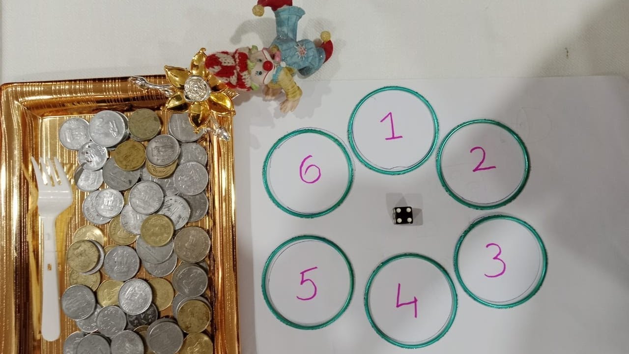 New kitty party game with coins and dice explained in telugu #viral