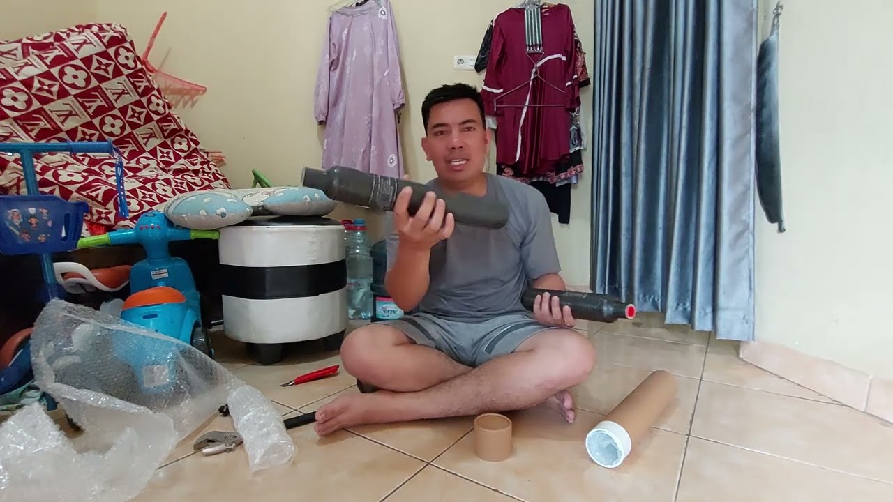 UNBOXING TABUNG KOMPOSIT KARBON ALSAFE 700 CC