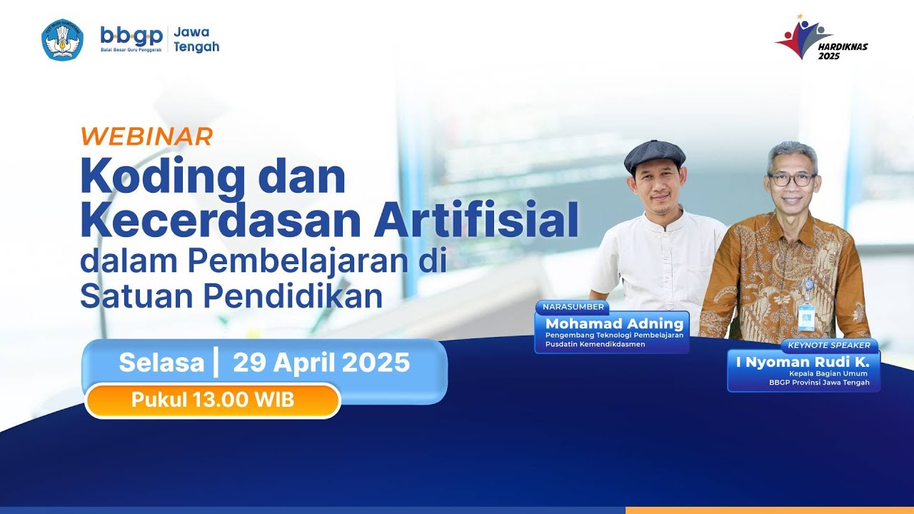 Koding dan Kecerdasan Artifisial dalam Pembelajaran di Satuan Pendidikan